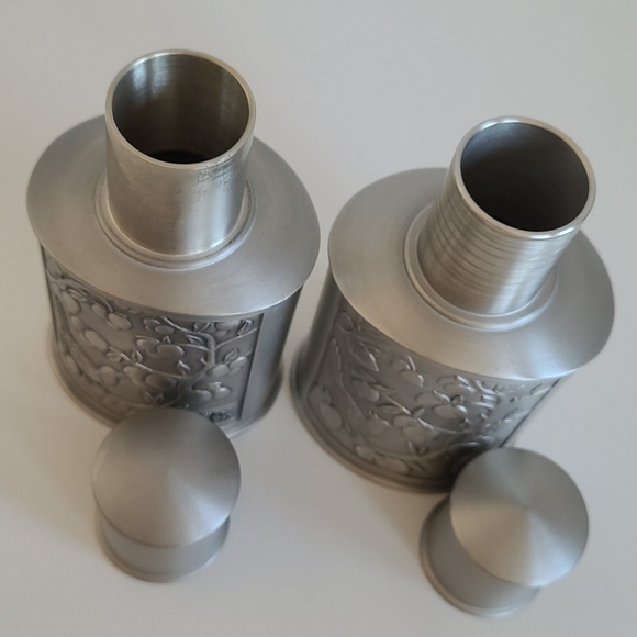 ROYAL SELANGOR PEWTER Tea Caddies : Set of 2 - Picture 7 of 14